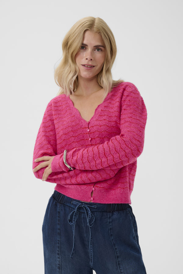 CUAmera Julietta Cardigan Pink/Red