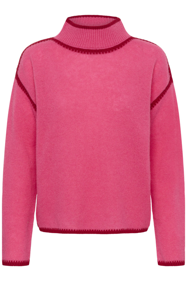 CUJia Katrina Turtleneck Fandango Pink
