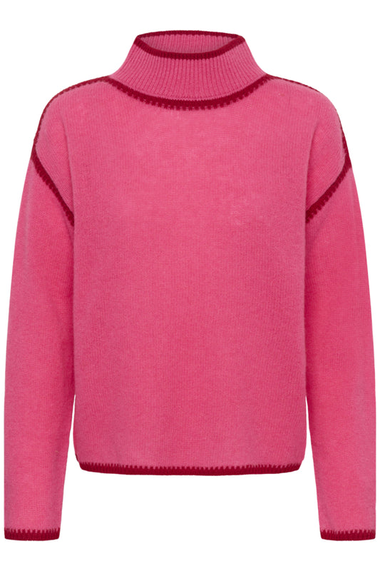 CUJia Katrina Turtleneck Fandango Pink