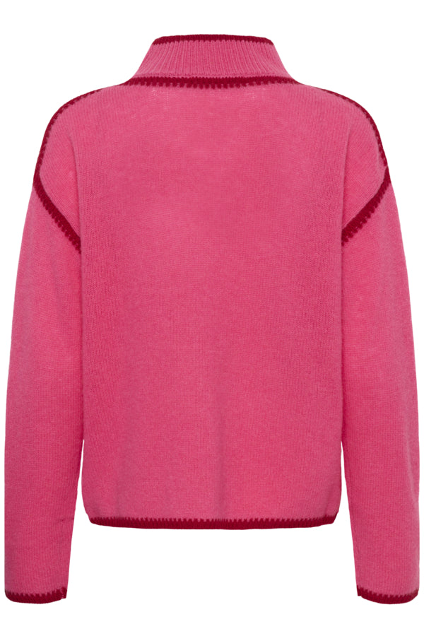 CUJia Katrina Turtleneck Fandango Pink