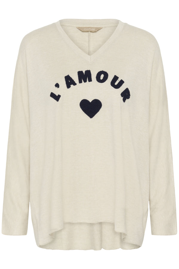 CUAmour Pullover Dune Melange