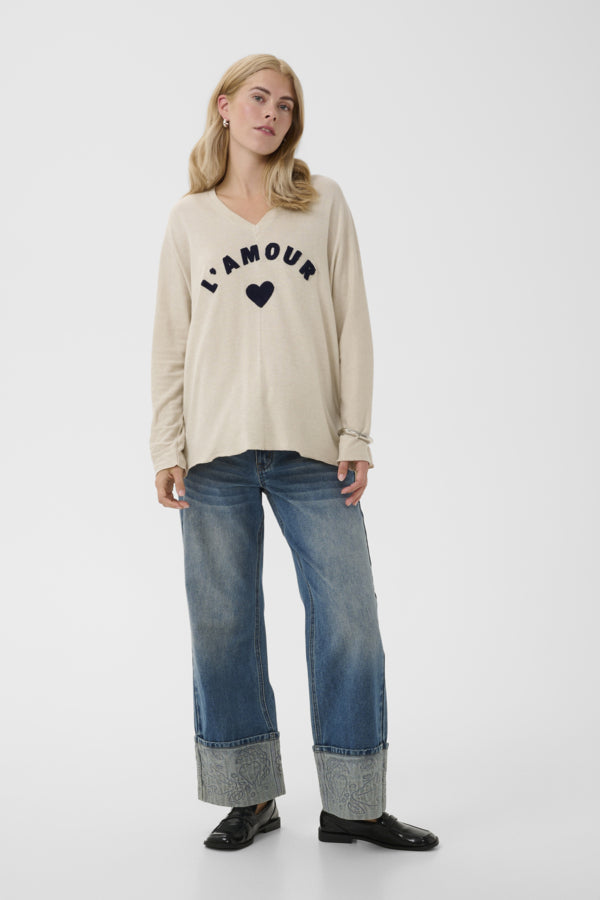 CUAmour Pullover Dune Melange