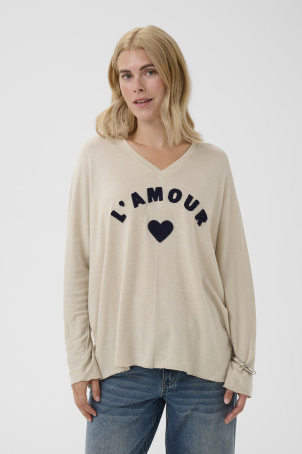 CUAmour Pullover Dune Melange