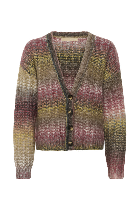 CUJazz Cardigan Red Yellow Mix