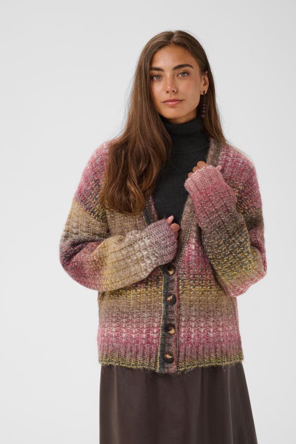 CUJazz Cardigan Red Yellow Mix