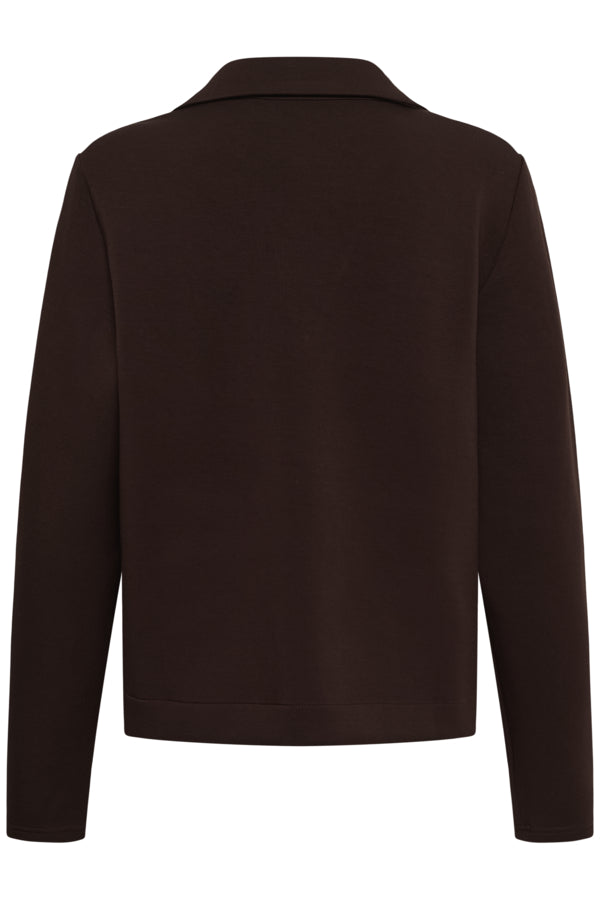 CUVerda Chabrina Blouse Coffee Bean