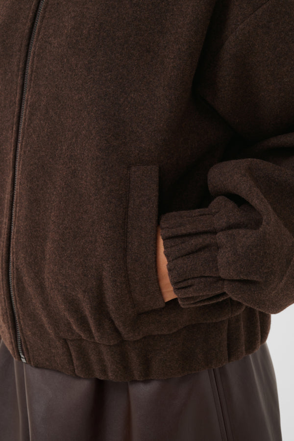 CUPalona Bomber Jacket Coffee Bean