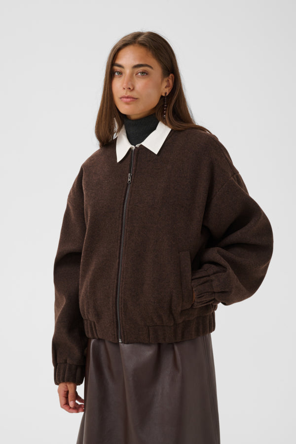 CUPalona Bomber Jacket Coffee Bean