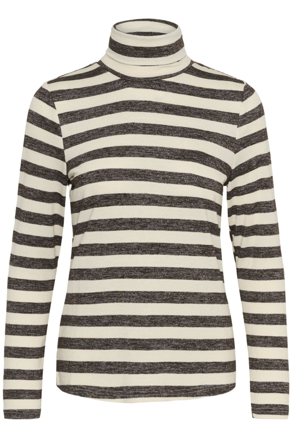 CUCat Alexandra LS ONeck Rollneck Brown