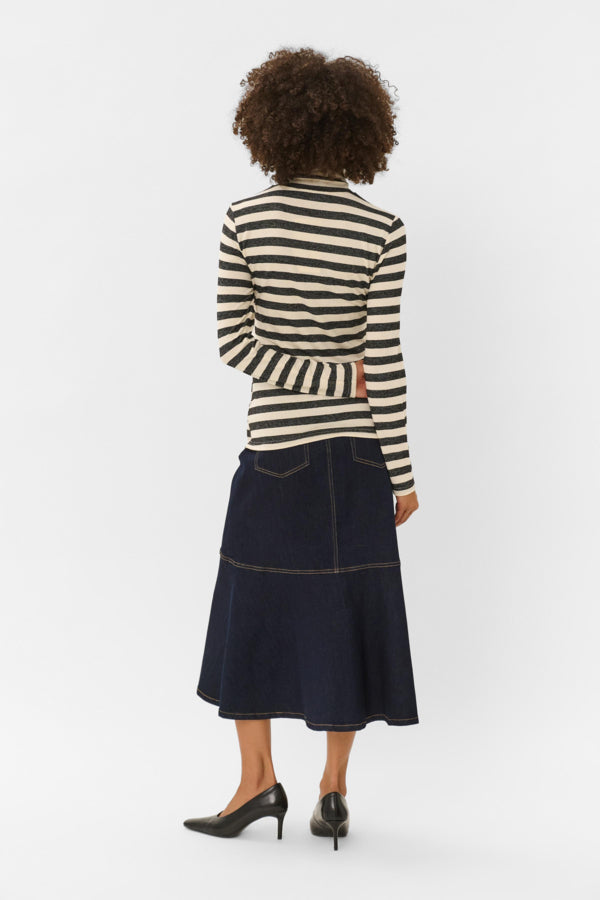 CUCat Alexandra LS ONeck Rollneck Black