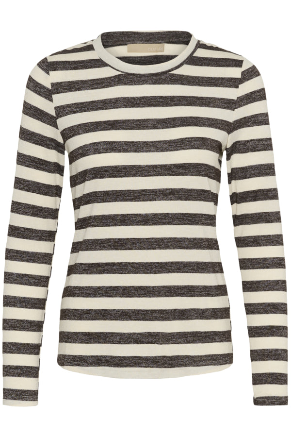 CUCat Alexandra LS ONeck Shirt Brown