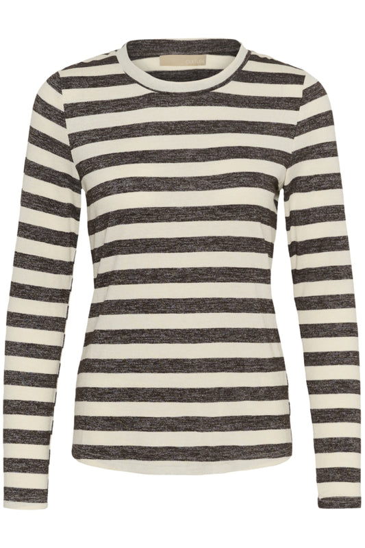 CUCat Alexandra LS ONeck Shirt Brown