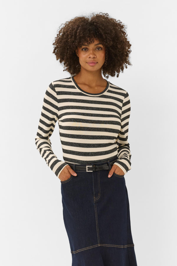 CUCat Alexandra LS ONeck Shirt Black