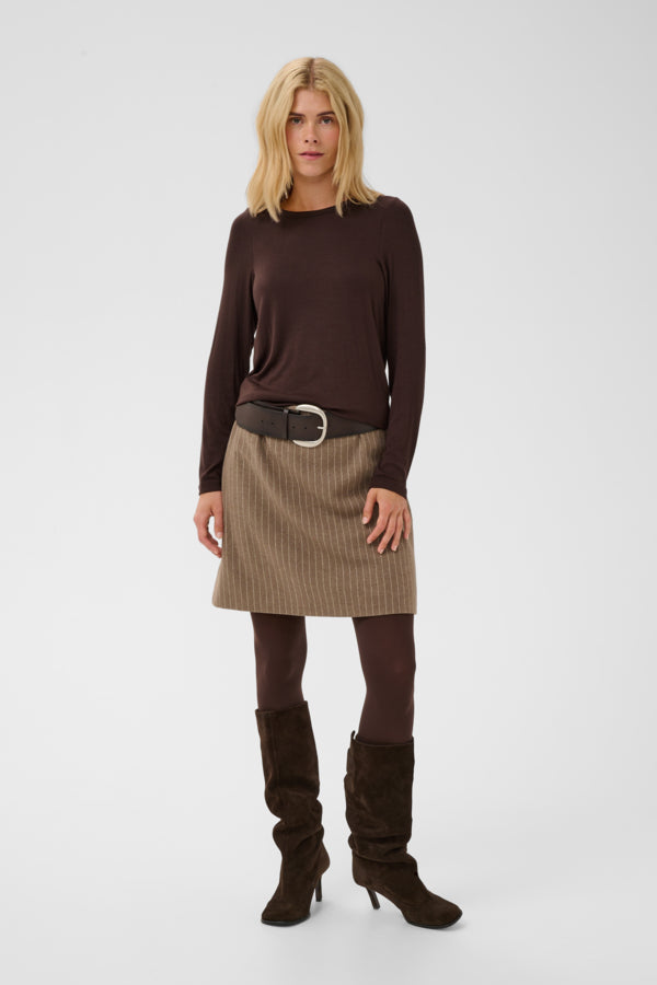 CUNia Juliet LS T-Shirt Coffe Bean