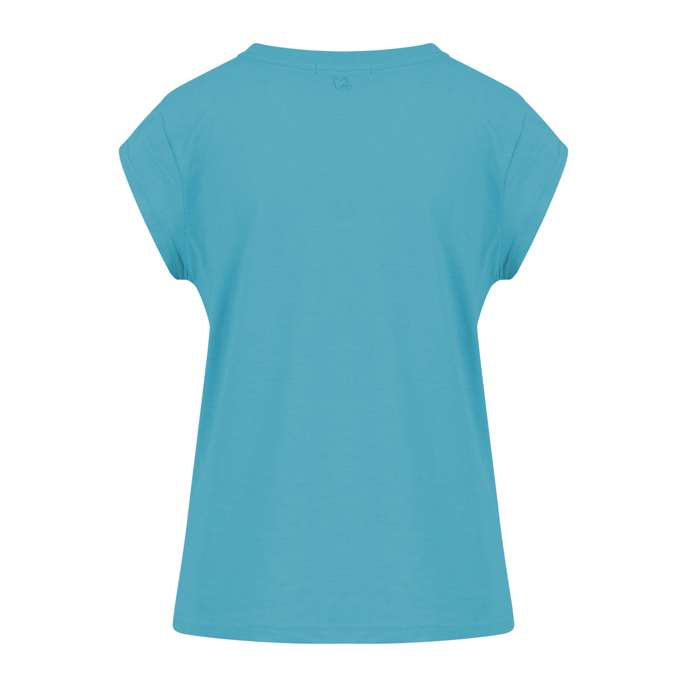 CC Heart Basic T-Shirt Aqua Blue