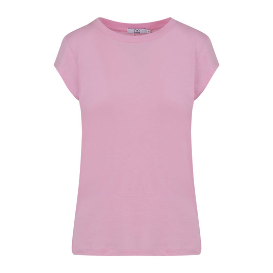 CC Heart Basic T-Shirt Baby Pink