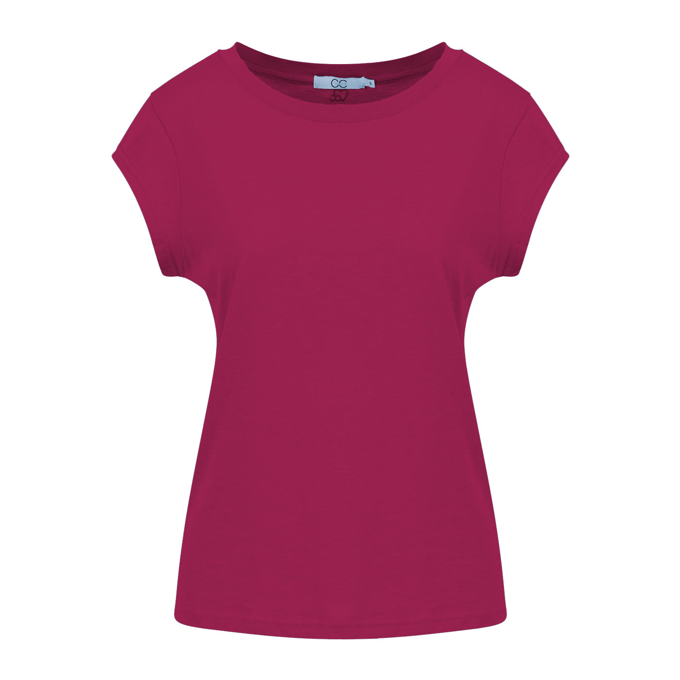 CC Heart Basic T-Shirt Berry