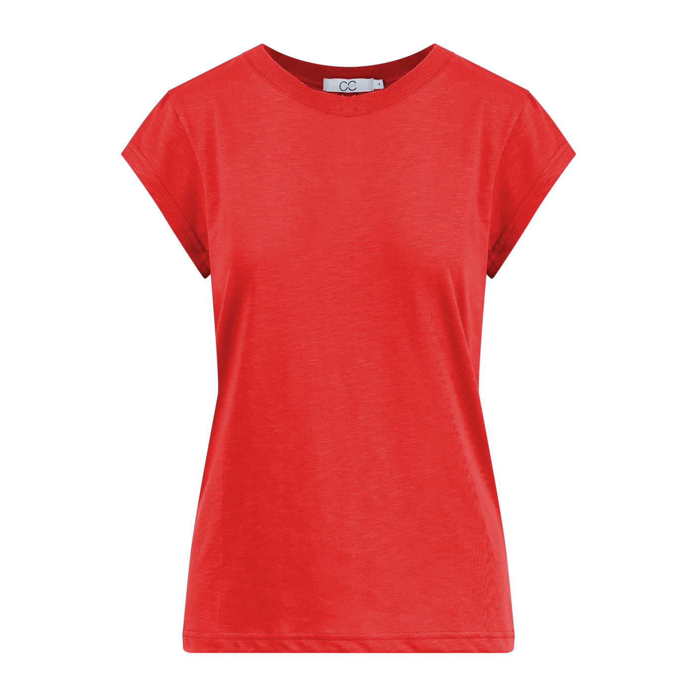 CC Heart Basic T-Shirt Berry Red