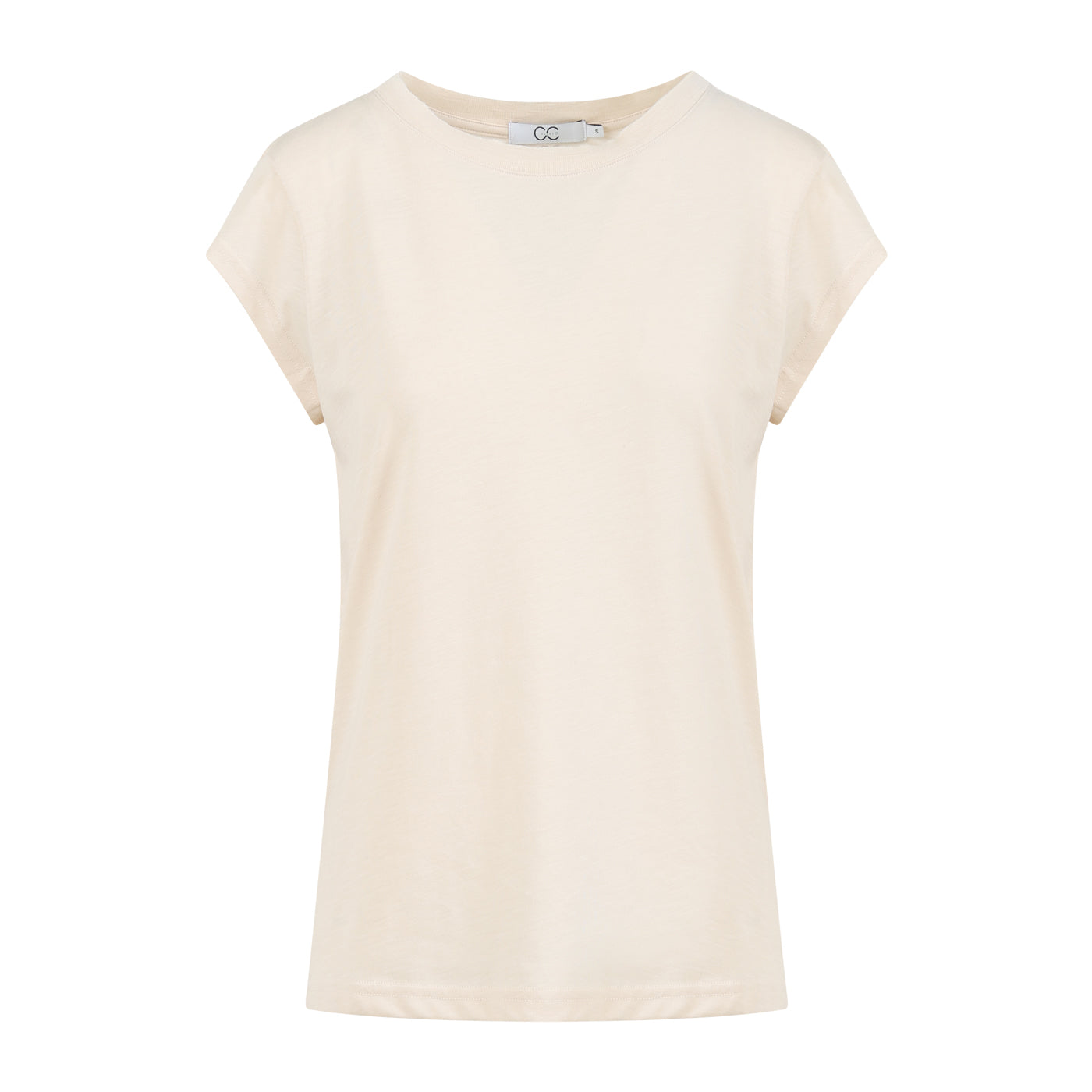 CC Heart Basic T-Shirt Creme