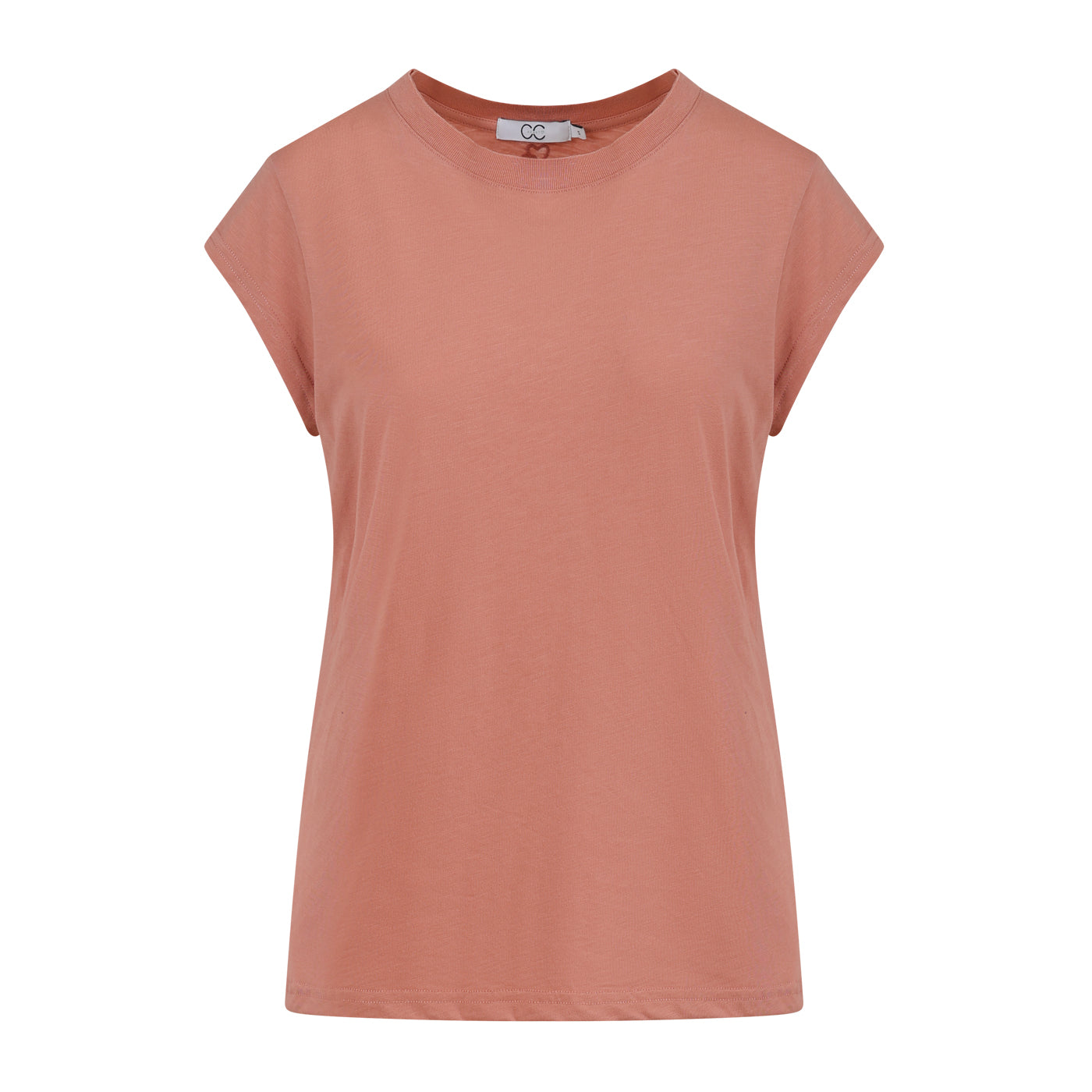 CC Heart Basic T-Shirt Rose Clay