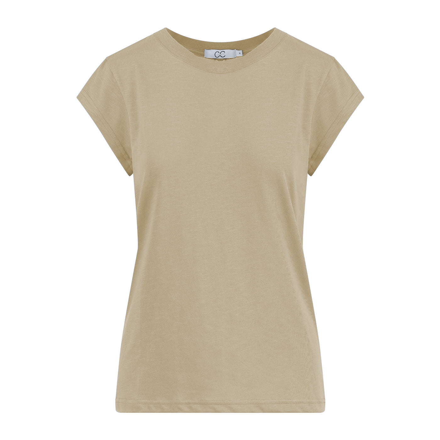 CC Heart Basic T-Shirt Sand Olive