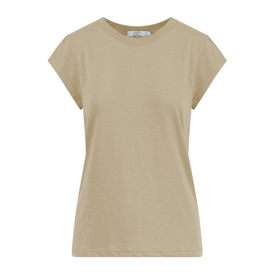 CC Heart Basic T-Shirt Sand Olive