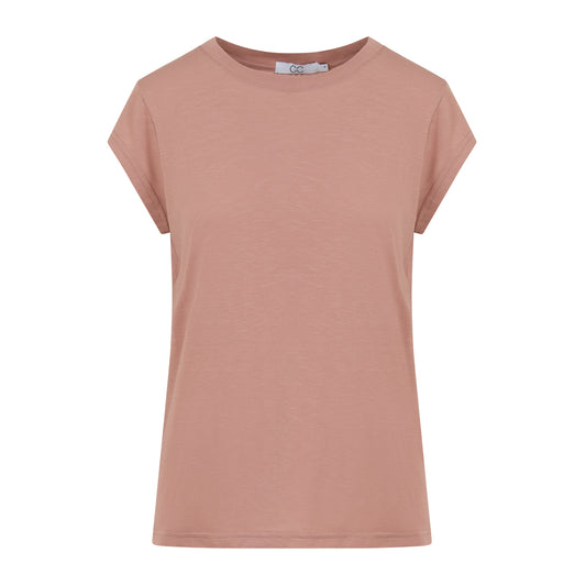 CC Heart Basic T-Shirt Washed Rose