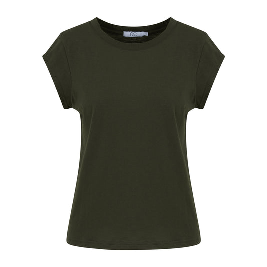 CC Heart Basic T-Shirt Hunter Green