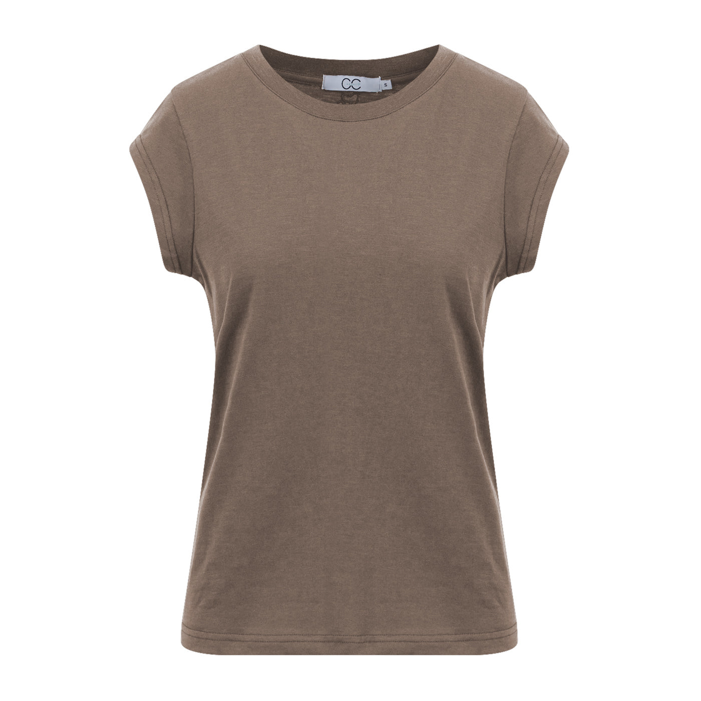 CC Heart Basic T-Shirt Dark Mud