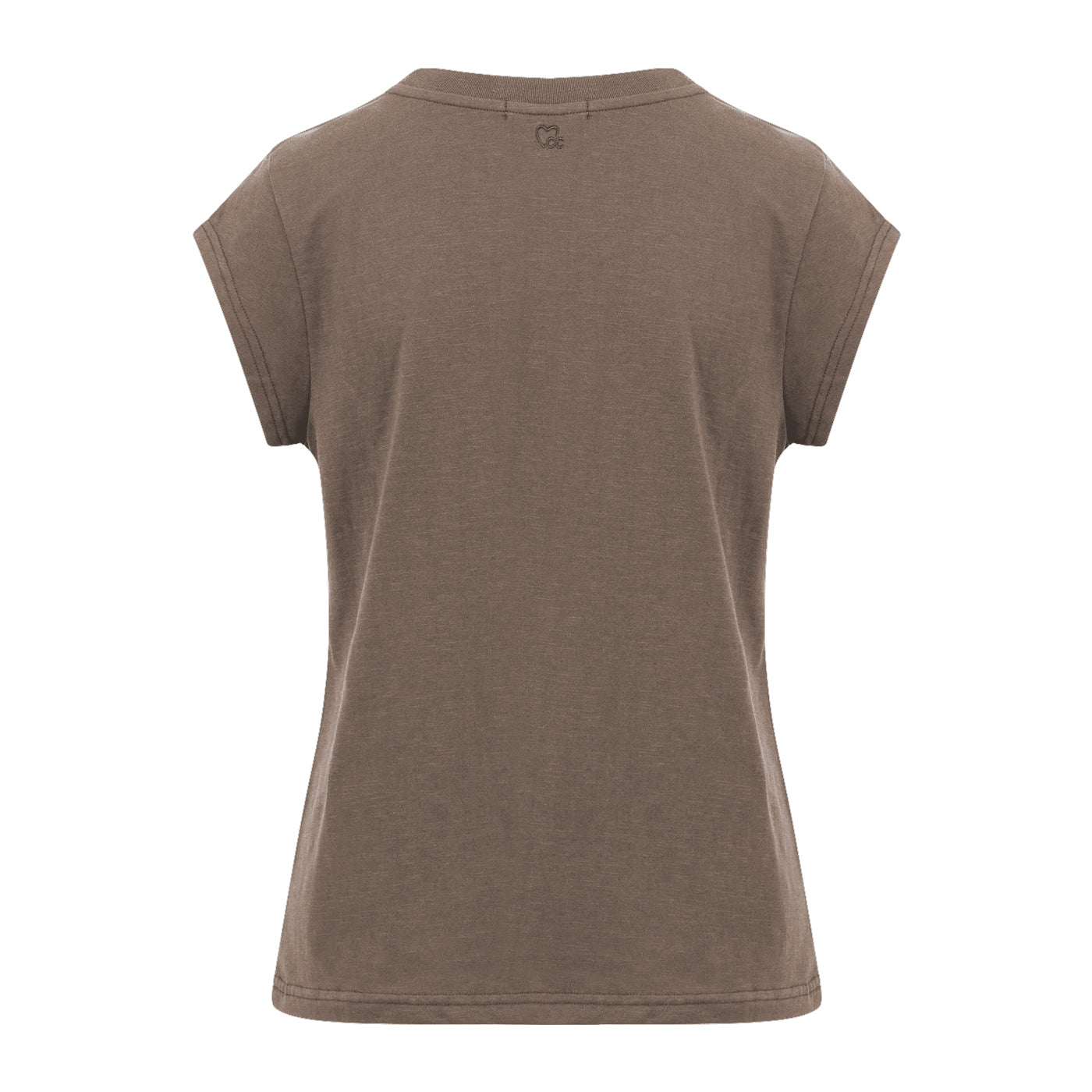 CC Heart Basic T-Shirt Dark Mud