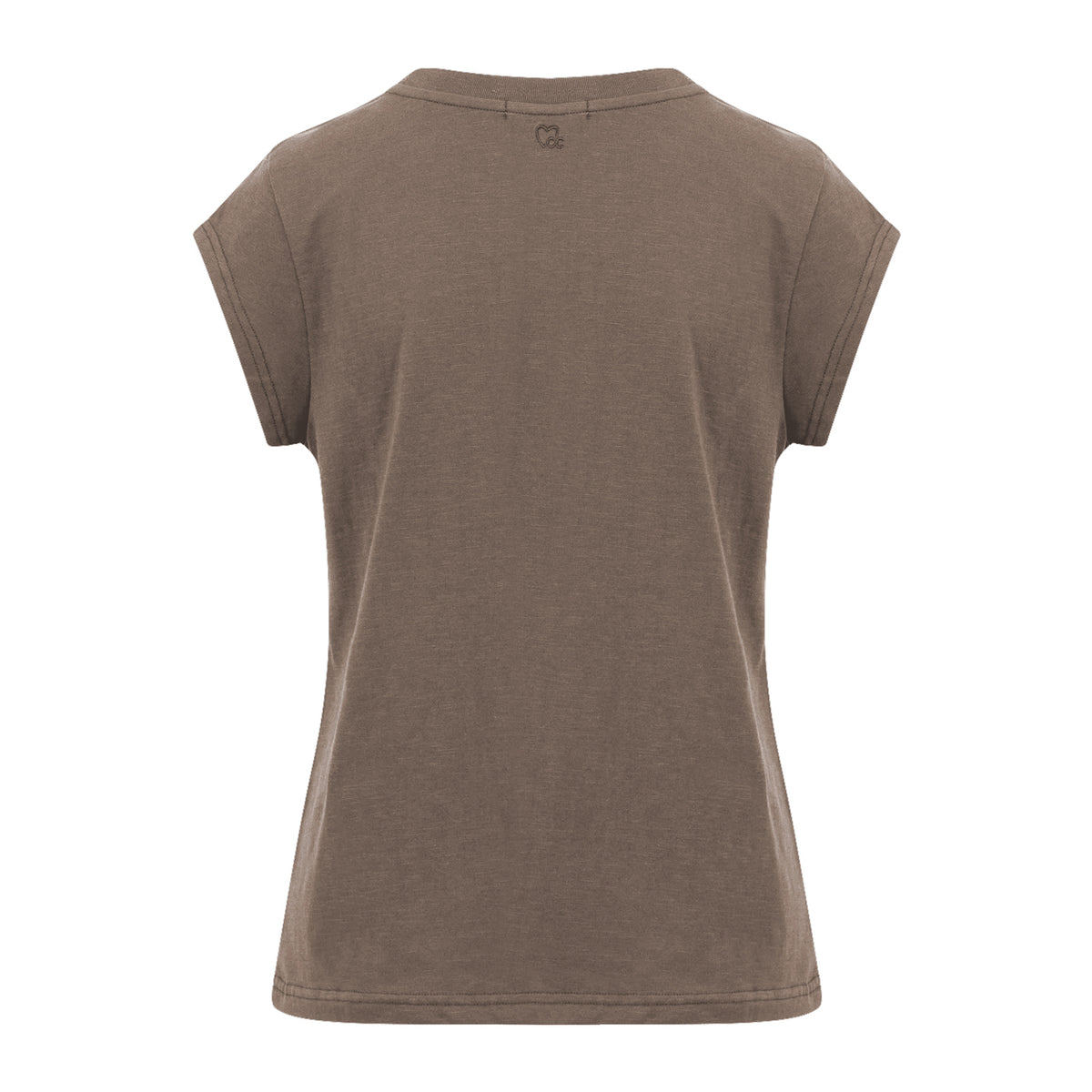CC Heart Basic T-Shirt Warm Sand