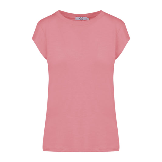 CC Heart Basic T-Shirt Dust Pink