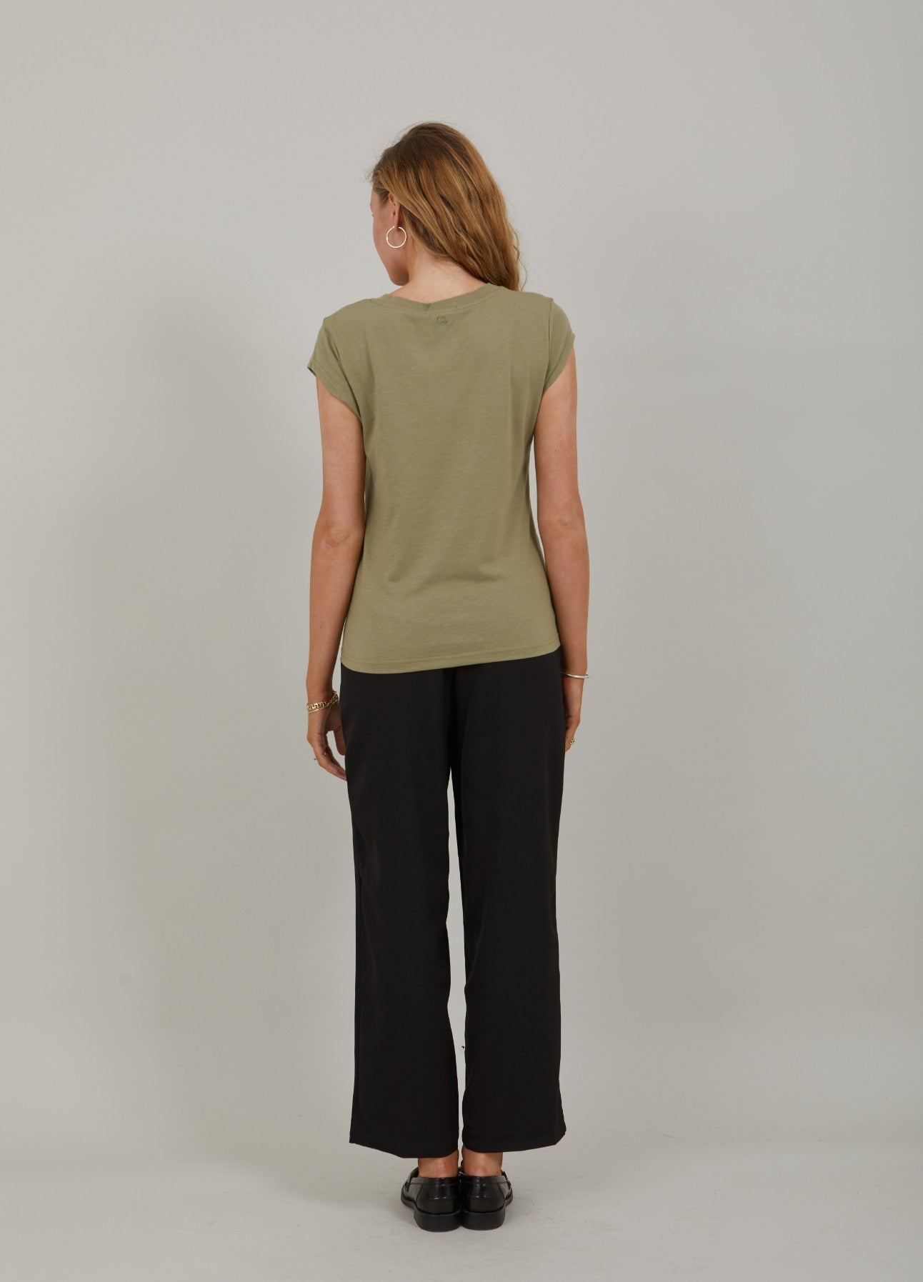 CC Heart Basic T-Shirt Dusty Olive