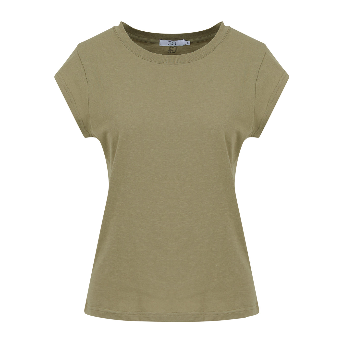 CC Heart Basic T-Shirt Dusty Olive