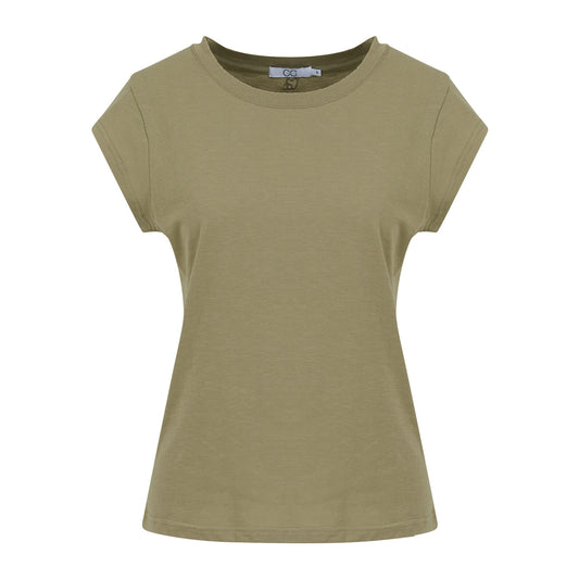 CC Heart Basic T-Shirt Dusty Olive
