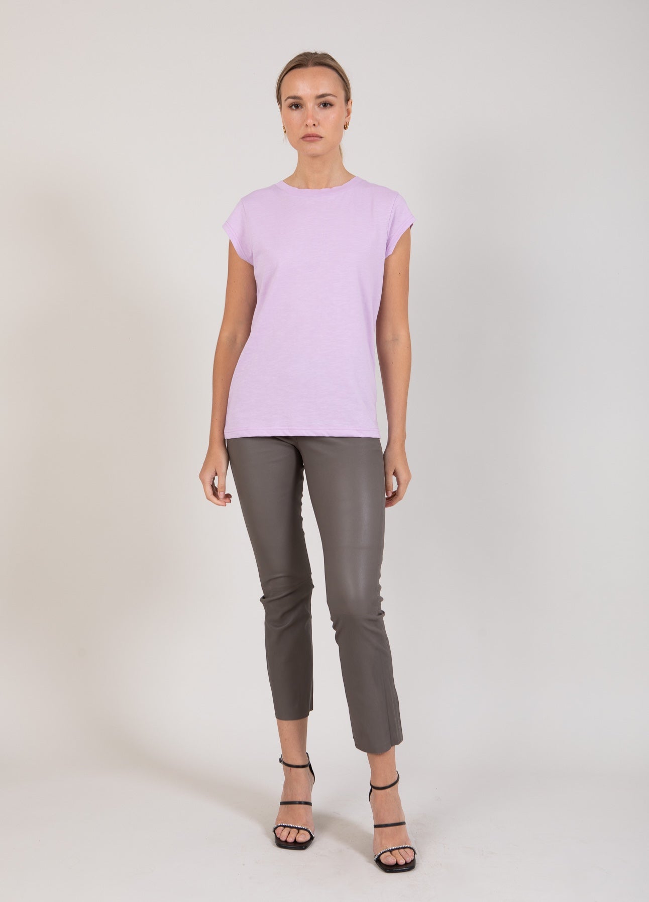 CC Heart Basic T-Shirt Lavender