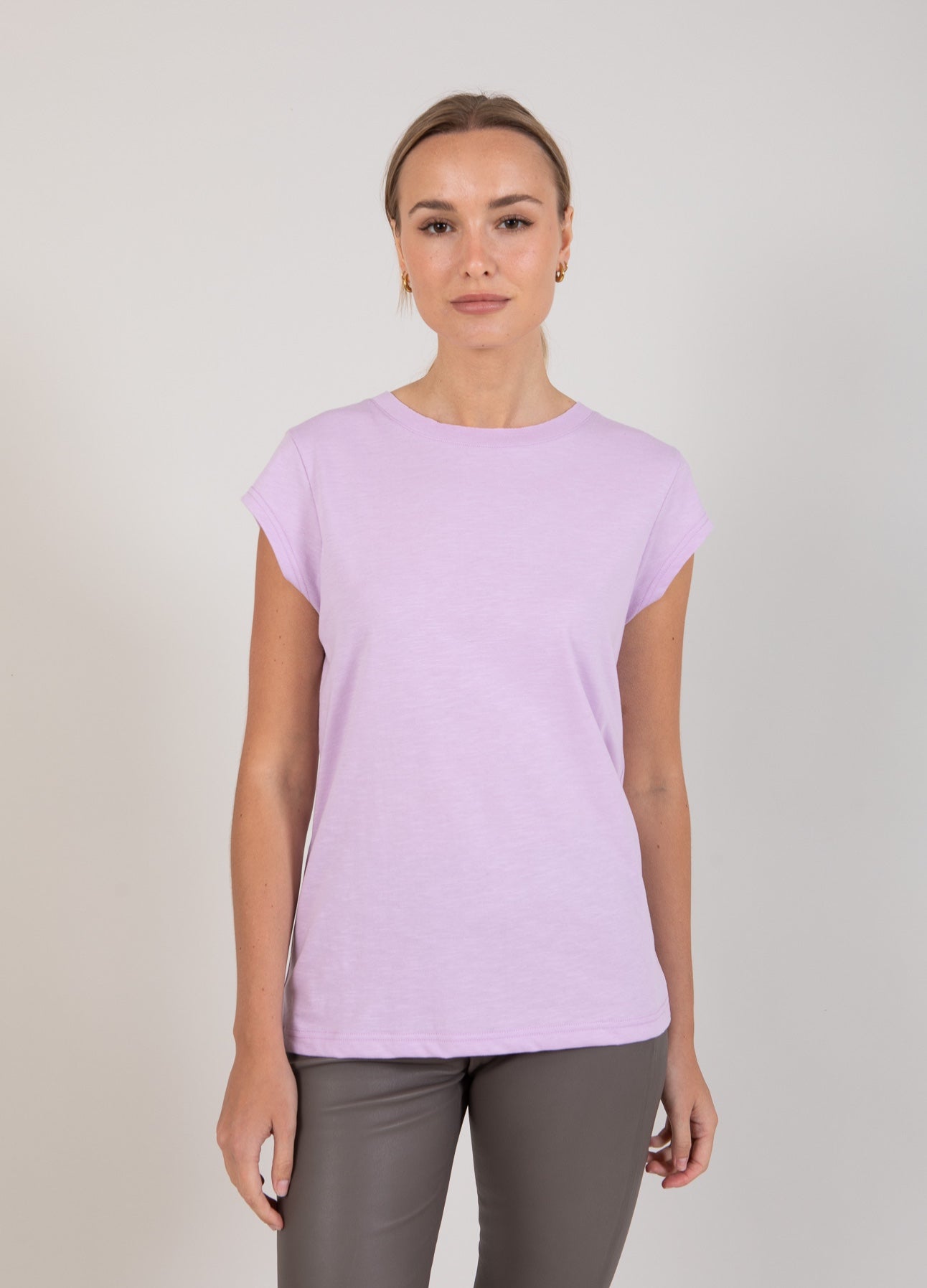 CC Heart Basic T-Shirt Lavender