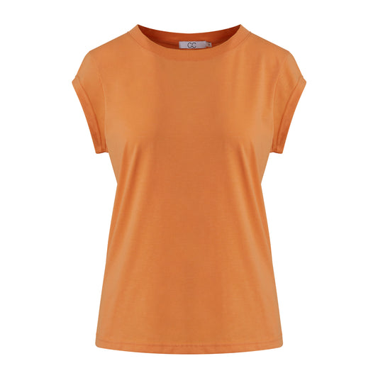 CC Heart Basic T-Shirt Sunset