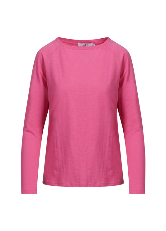 CC Heart Basic Long Sleeve Clear Pink