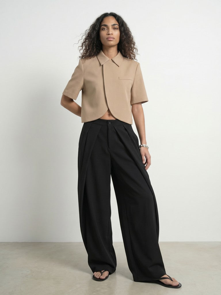 HDElla MW Tailored Pant Black