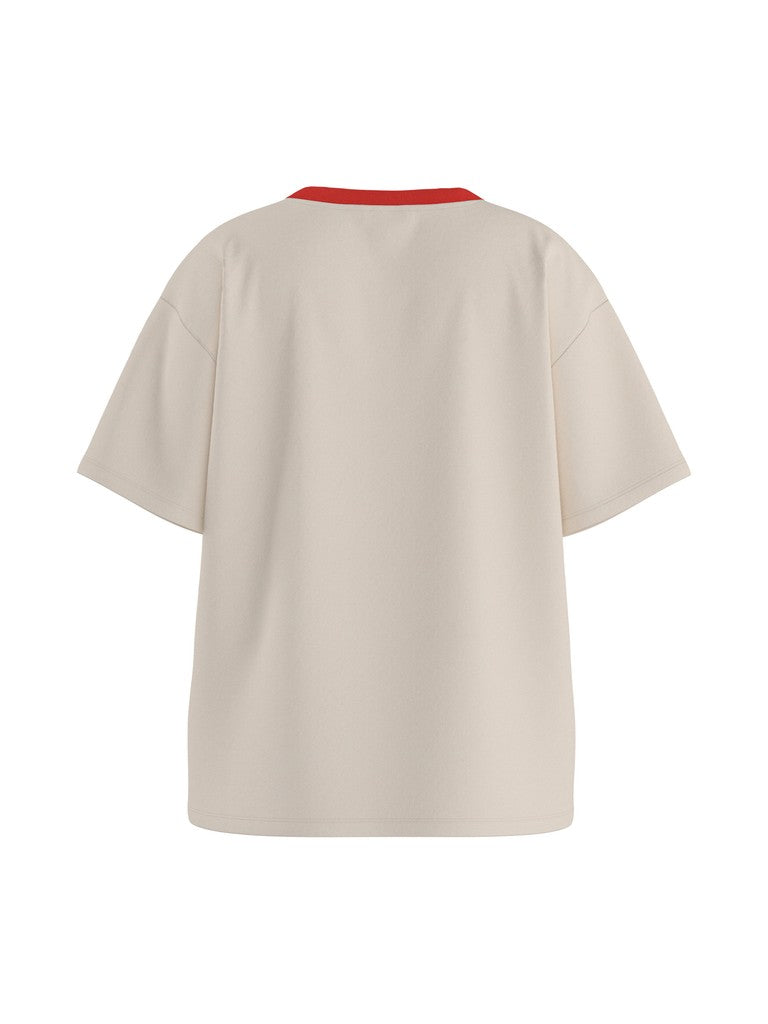 HDUlrikka SS Boxa T-Shirt White Swan