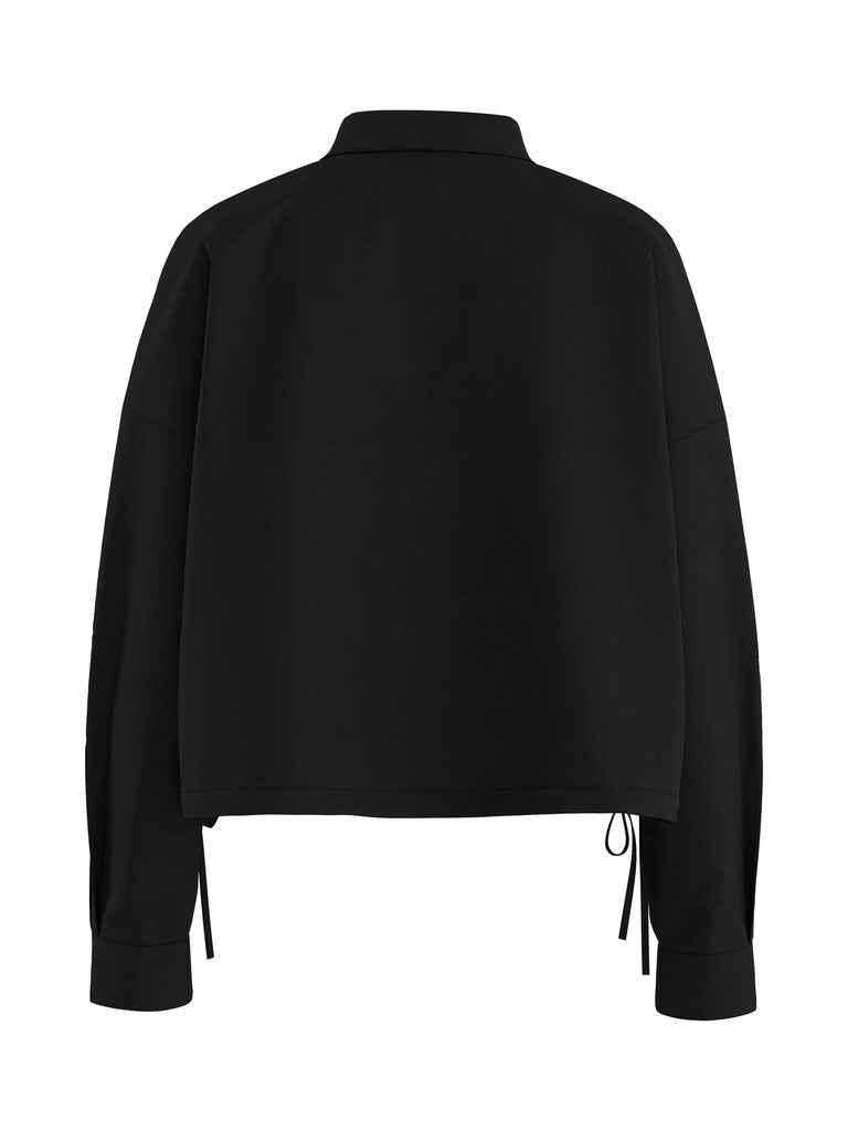 HDEnya LS Boxy Shirt Black