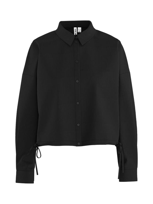 HDEnya LS Boxy Shirt Black