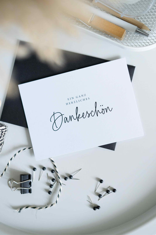 HG Postkarte · Dankeschön