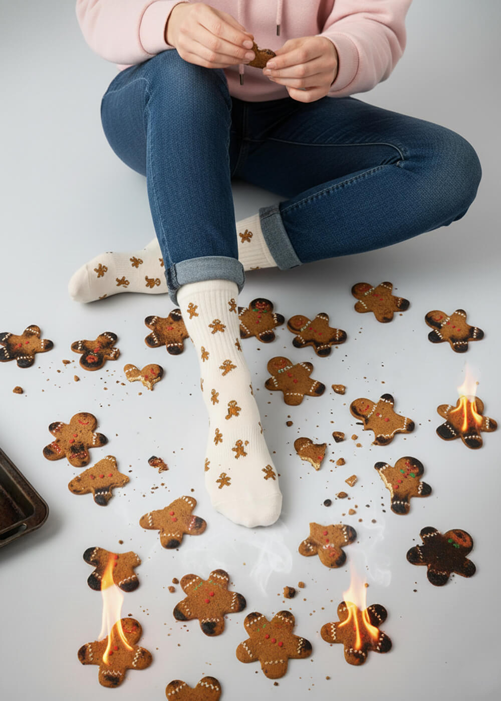 JC Socken Lebkuchenmann