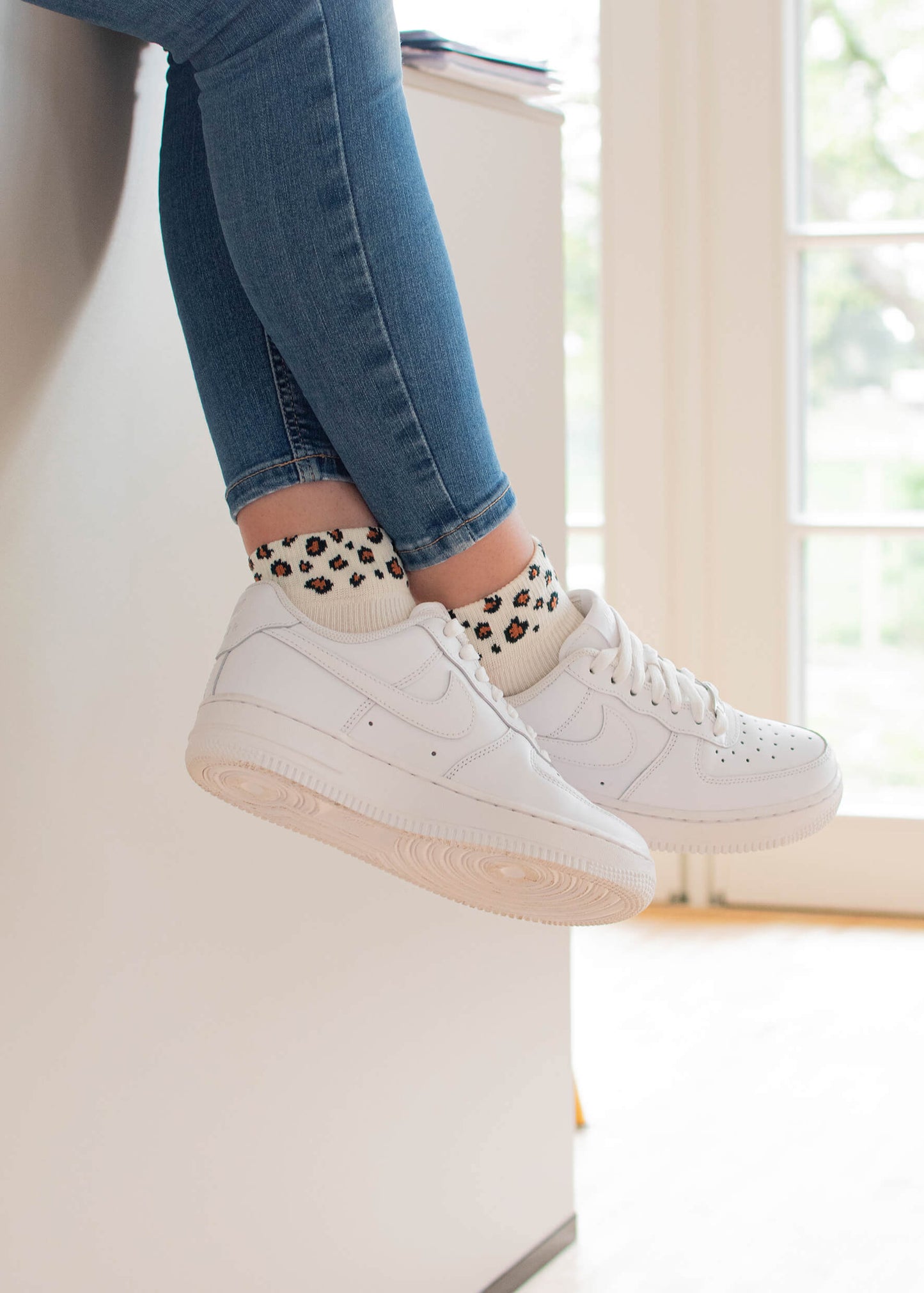 JCLeopard - Sneaker Socken High