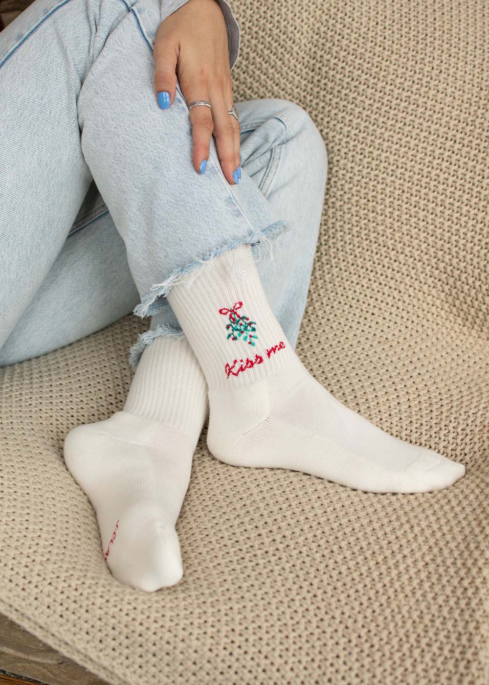 JC Socken Mistletoe