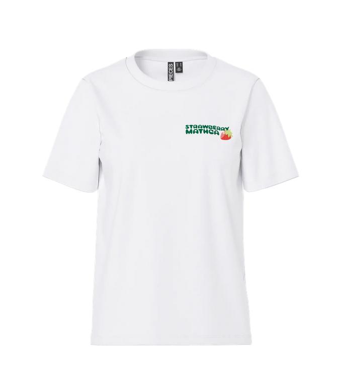 PCBuddy SS Printed T-Shirt Bright White
