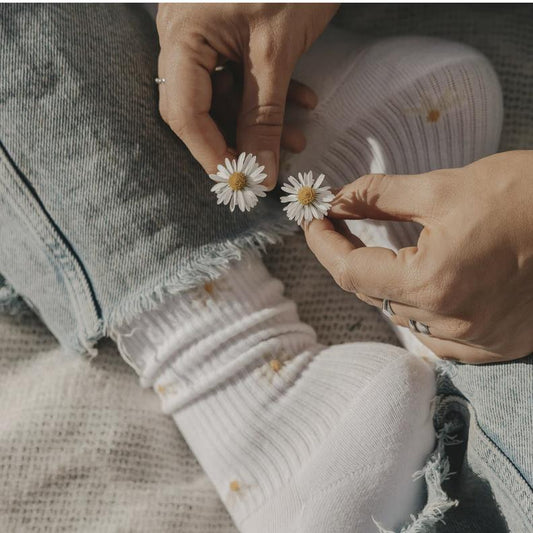 ES Socken Allover Daisy M