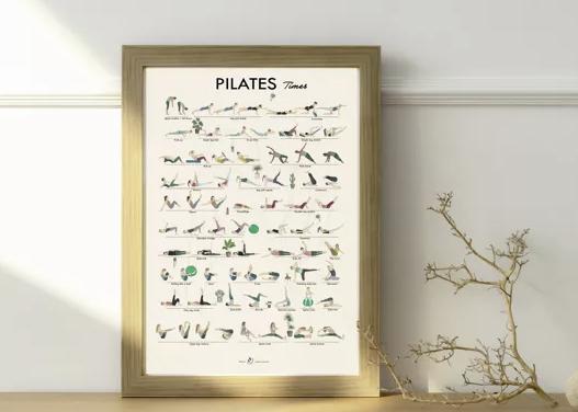 LC Pilates Poster